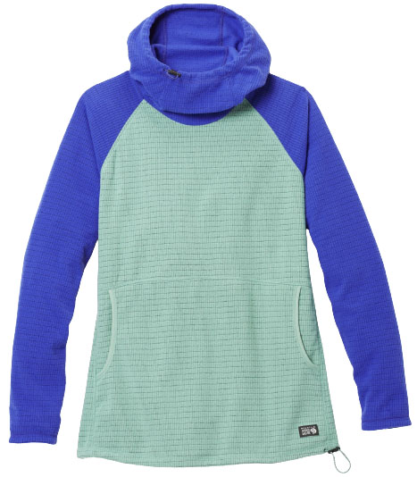 Mountain Hardwear Summit Grid Tunic Hoody (women's fleece jacket)